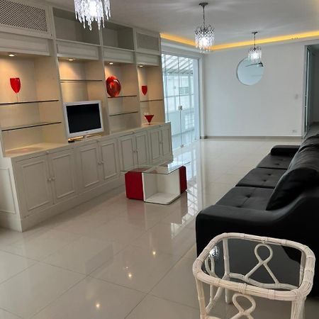 Cobertura 5 Suites Frente Mar Guaruja Pitangueiras Ngoại thất bức ảnh