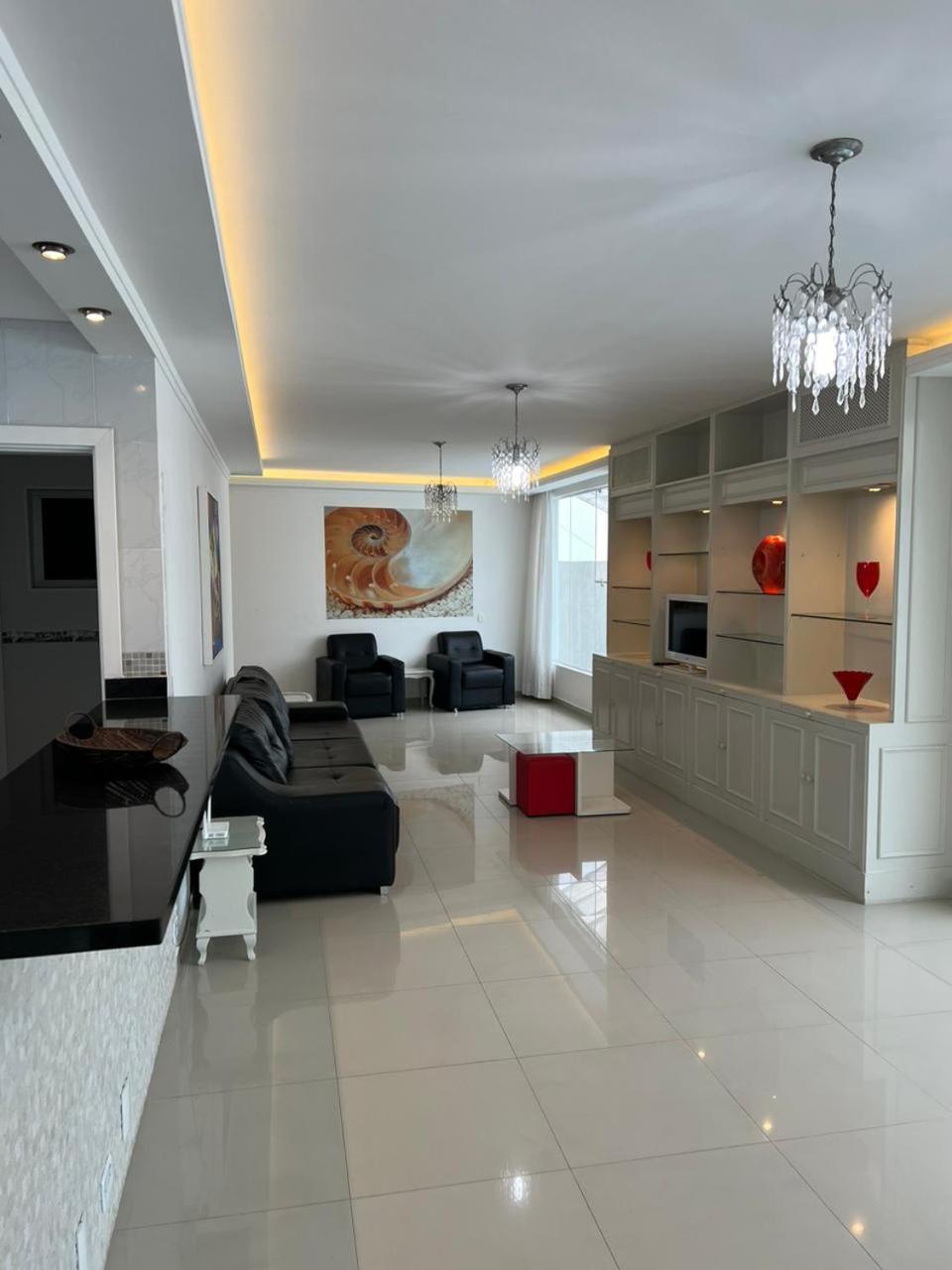 Cobertura 5 Suites Frente Mar Guaruja Pitangueiras Ngoại thất bức ảnh