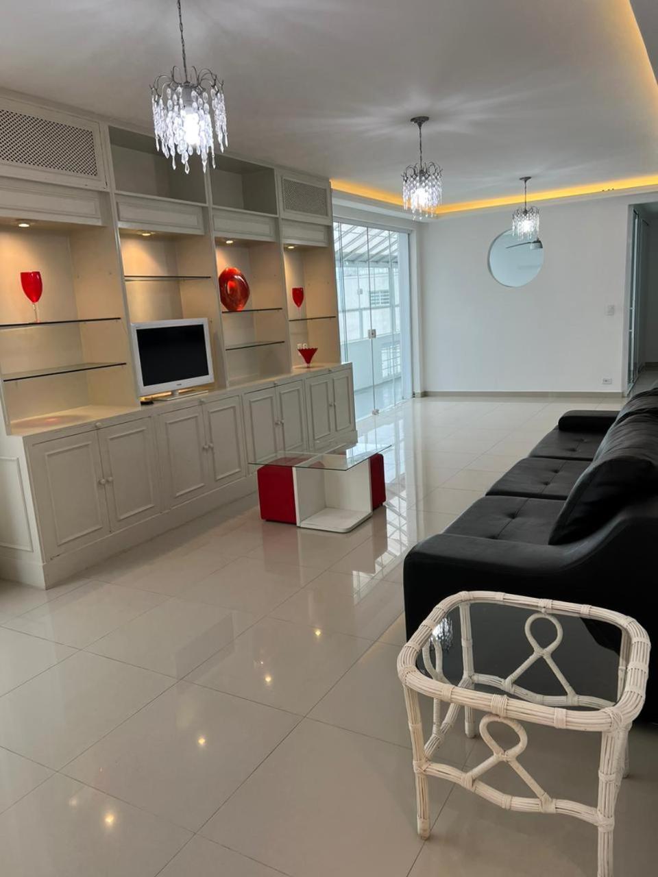 Cobertura 5 Suites Frente Mar Guaruja Pitangueiras Ngoại thất bức ảnh